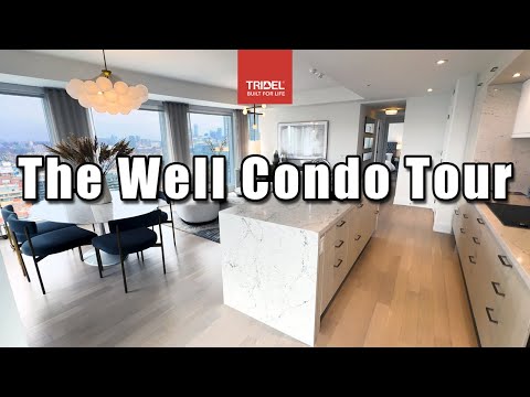 Видео: Tridel's The Well Condos: роскошь и комфорт в Торонто | Эксклюзивный тур по недвижимости