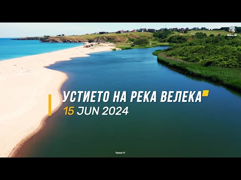 Видео: Устието на река Велека край Синеморец | The mouth of the Veleka River near Sinemorets