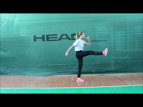 Видео: Толкание ядра. 10-11 класс