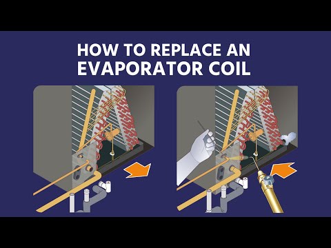 Видео: Как пошагово заменить испаритель