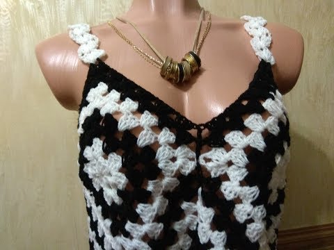 Видео: Сарафан или топ на основе квадрата