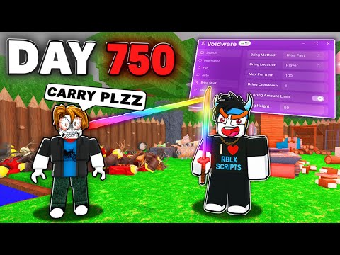 Видео: Я носил НУБА с ХАКАМИ в сценарии 99 ночей в лесу!