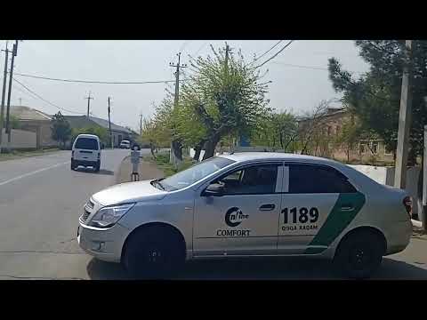 Видео: 9 апреля 24 года от переезда  до кладбища Сурх Тепа , улица " Старая Ферганкая "