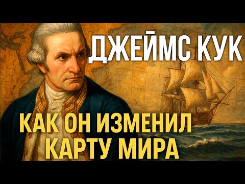 Видео: ДЖЕЙМС КУК: Моряк, Который Стер Белые Пятна с Карты Мира