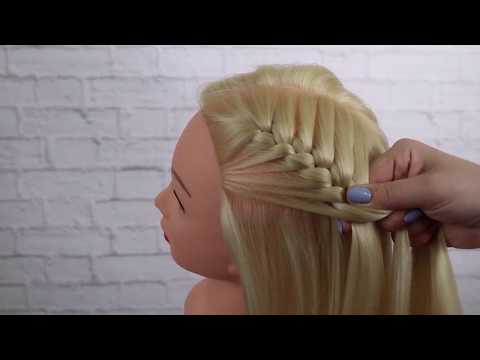 Видео: Как заплести 2 косички! Урок по плетению кос / two easy and simple braids