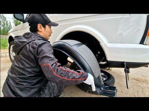 Видео: УСТАНОВКА ПОДКРЫЛКОВ (ЛОКЕРОВ) НА НИВУ УРБАН! НЕРЖАВЕЮЩИЕ САМОРЕЗЫ!