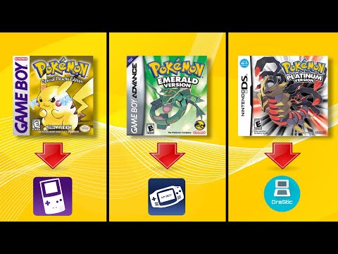 Видео: Список всех игр Pokemon! И какие эмуляторы нужны чтобы в них поиграть! (ЧАСТЬ 1)