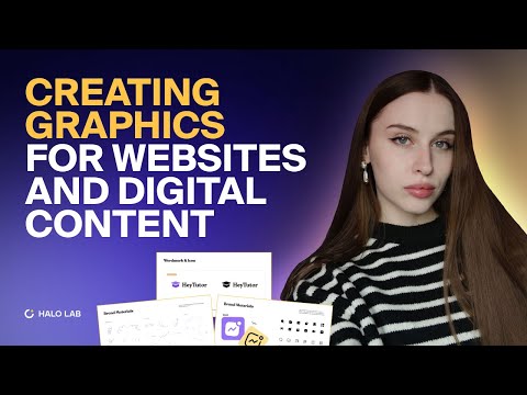 Видео: Создание графики для цифрового контента ✦ Creating graphics for  digital content