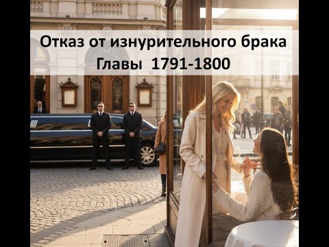 Видео: Отказ от изнурительного брака. Главы 1791-1800