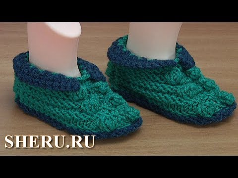 Видео: ПИНЕТКИ на двух спицах БЕЗ ШВОВ