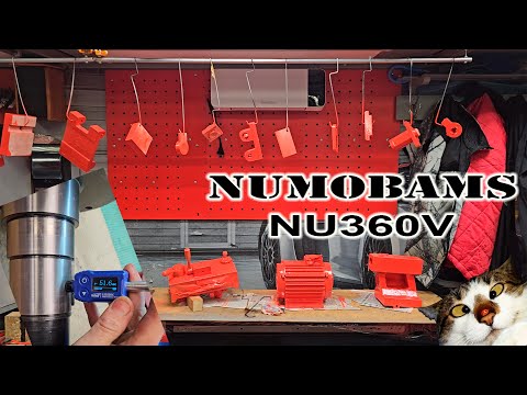 Видео: Токарный станок NUMOBAMS NU360V. Коробасы, покраска, шпиндель в дырках. Часть 3