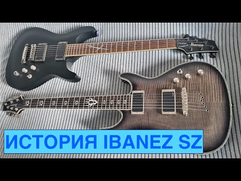 Видео: История IBANEZ SZ, идеи PRS, которые использовал Ибанез?! ОБЗОР