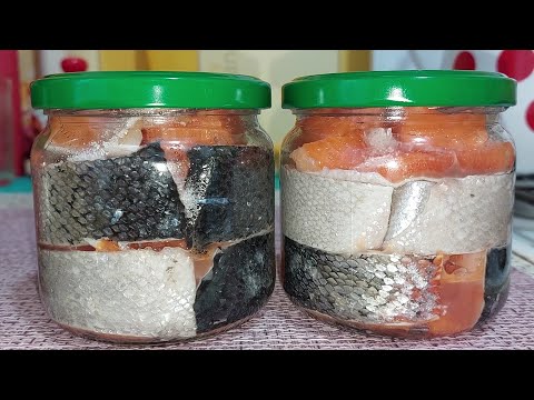 Видео: ЦАРСКАЯ ЗАКУСКА - Домашние консервы из форели в автоклаве.
