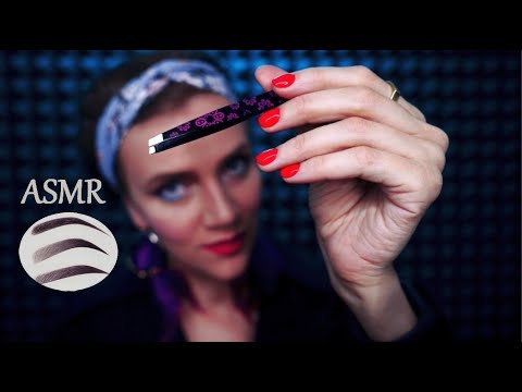 Видео: АСМР МУРАШКИ НА ТВОИХ БРОВЯШКАХ! 👌 КОРРЕКЦИЯ БРОВЕЙ 💆 Ролевая игра КОСМЕТОЛОГ - Сделаю тебе бровки