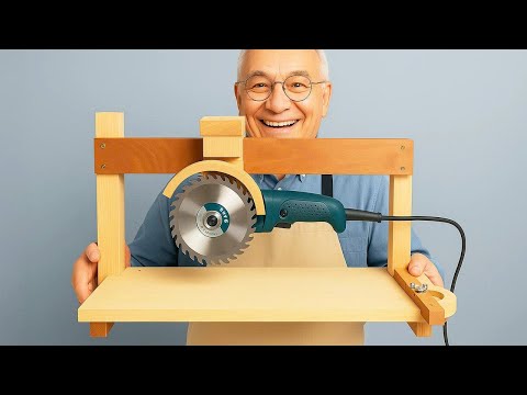 Видео: 13 гениальных приспособлений для деревообработки, изобретенных 65-летним плотником!