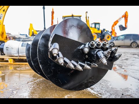 Видео: BAUER BG-25H/ бурение шпунта