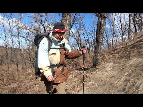 Видео: Подъём и траверс склона на маршруте