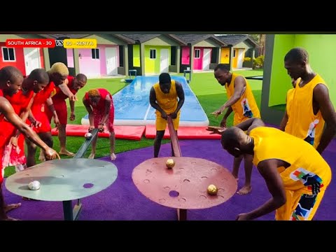 Видео: Кто победит в «Диком испытании»? Грандиозное весёлое игровое испытание | Южная Африка против Кении