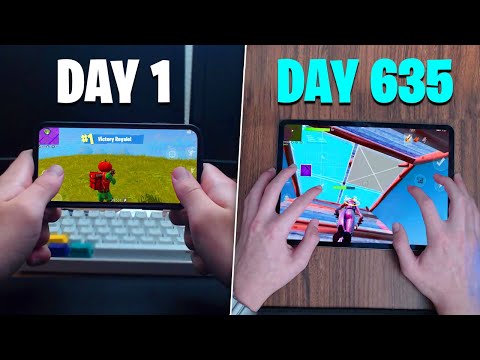Видео: Мой 635-дневный прогресс в Fortnite Mobile