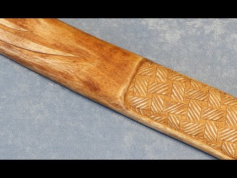 Видео: ПЛЕТЕНКА НА ТОПОРИЩЕ / ПОДРОБНО #4 / A drawing on an Ax