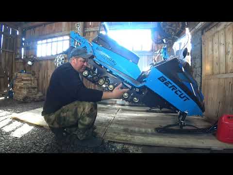 Видео: снегоход беркут рестайлинг катковая подвеска