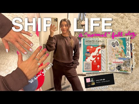 Видео: «НОРМАЛЬНАЯ ЖИЗНЬ» ЭКИПАЖА КРУИЗНОГО ЛАЙНЕРА 🌊🎨🍂 гелевое покрытие ногтей в домашних условиях, уют...