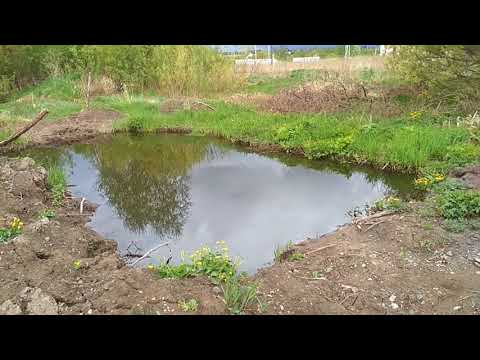 Видео: Как выкопать пруд на участке и поднять участок