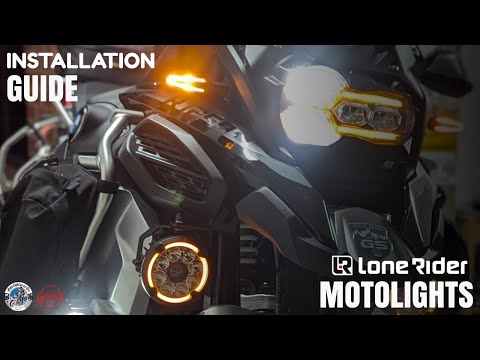 Видео: Установка Lone Rider MotoLights на BMW R1250 GS Adventure стала ПРОСТОЙ!