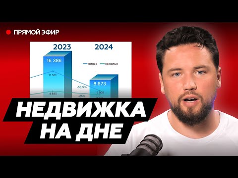 Видео: НЕДВИЖИМОСТЬ НА ДНЕ - Что делать сейчас // Большой кризис недвижимости 2024