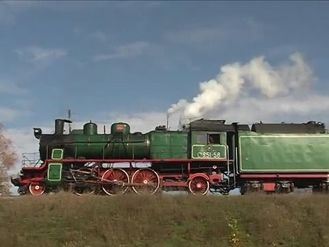 Видео: Паровоз Су251-58