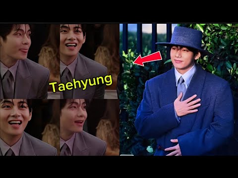 Видео: Полный фанкам! Тэхён из BTS машет рукой, все мировые СМИ в восторге!
