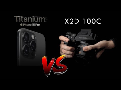 Видео: Hasselblad X2D 100C vs iphone 15 pro Subtitles Сравнение Двух Легендарных камер !Up to 4K
