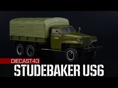 Видео: Studebaker US6 U4 || SSM || Масштабные модели автомобилей 1:43