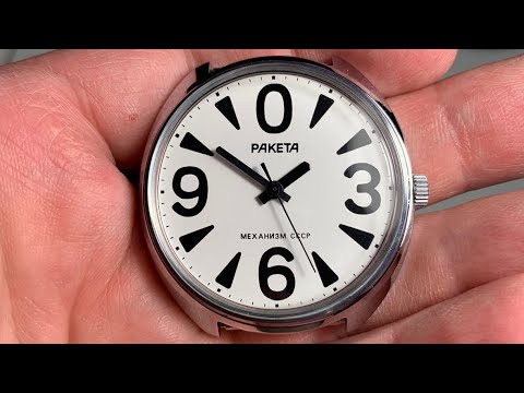 Видео: Дмитрий Бродниковский-оригинальные часы Ракета-Big Zero Зеро механизм СССР ПЧЗ