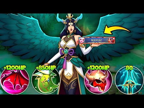 Видео: ЛУЧШИЙ БИЛД МАНИАКА В МИРЕ ALICE!🤯 (неограниченный вампиризм + безумный хак на урон) - Mobile Leg...