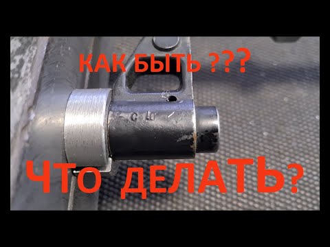 Видео: Вепрь 7,62х39 с пулеметным стволом.  Установка муфты.
