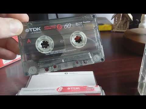 Видео: Кассеты TDK B такие одинаковые но все разные