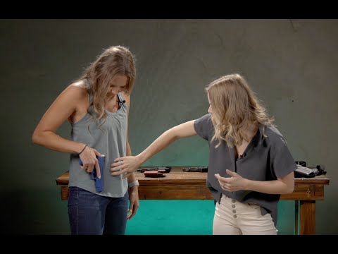 Видео: Учимся правильно скрывать ношение оружия