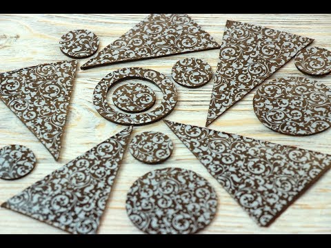 Видео: ШОКОЛАДНЫЙ ДЕКОР ✧ ТРАНСФЕРЫ ДЛЯ ШОКОЛАДА ✧ Темперирование Тёмного Шоколада