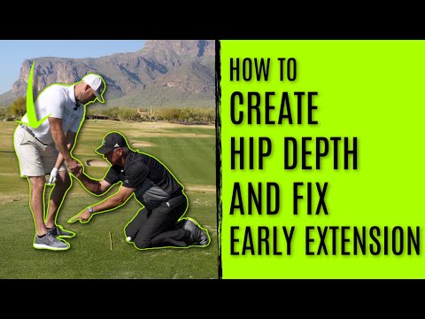 Видео: ГОЛЬФ: Как создать глубину тазобедренного сустава и исправить раннее разгибание — с Майком Малаской