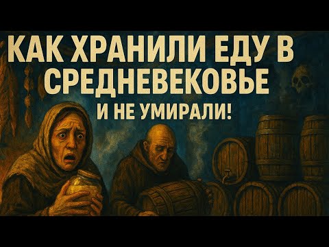 Видео: Средневековые Способы Хранить Еду — Почему Это Вообще Работало?