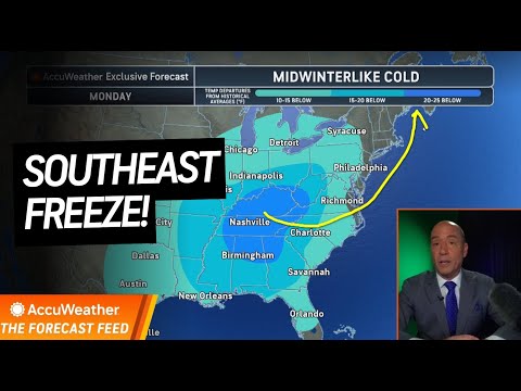 Видео: Лента прогнозов: ранняя, сильная зима на юго-востоке