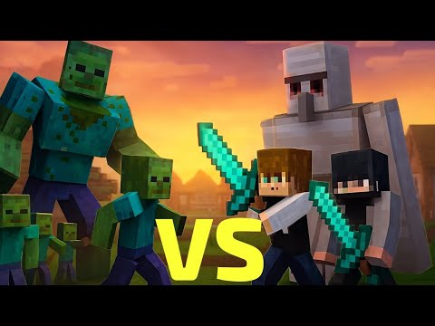 Видео: МАЙНКРАФТ ШАЙҚАСЫ!(ГАЛЕМ VS ЗОМБИ) / ҚАЗАҚША МАЙНКРАФТ 