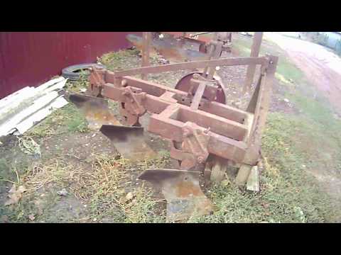 Видео: Плуг самодельный на т-40, Размеры плуга.
