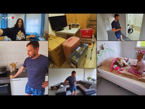 Видео: мы ПЕРЕЕХАЛИ из хайма в квартиру•неудачно купили кухню🙁•Поздние переселенцы•из Казахстана в Германию