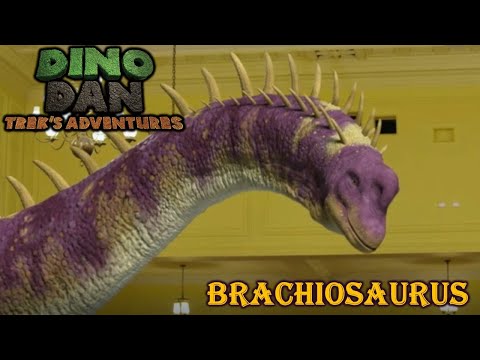 Видео: Приключения Дино Дэна Трека Брахиозавр экранное время