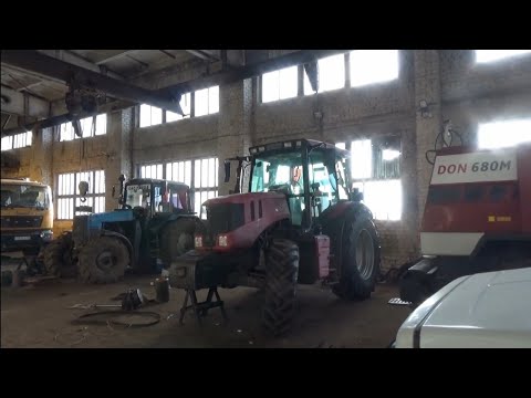 Видео: Весенний рабочий день сделали техническое обслуживание на Agrolux 4.80