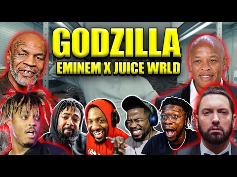 Видео: Это просто СУПЕР! Подборка реакций Эминема и Juice WRLD на Годзиллу! | R.I.P Juice WRLD