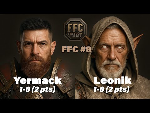 Видео: FFC #8 | Leonik против Yermack | Комментируют Bonyth и Prostofilat | Disciples 2 sMNS v2.3