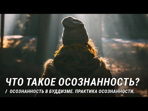 Видео: Осознанность в буддизме. Практика осознанности. Что такое осознанность? Практика буддизма.